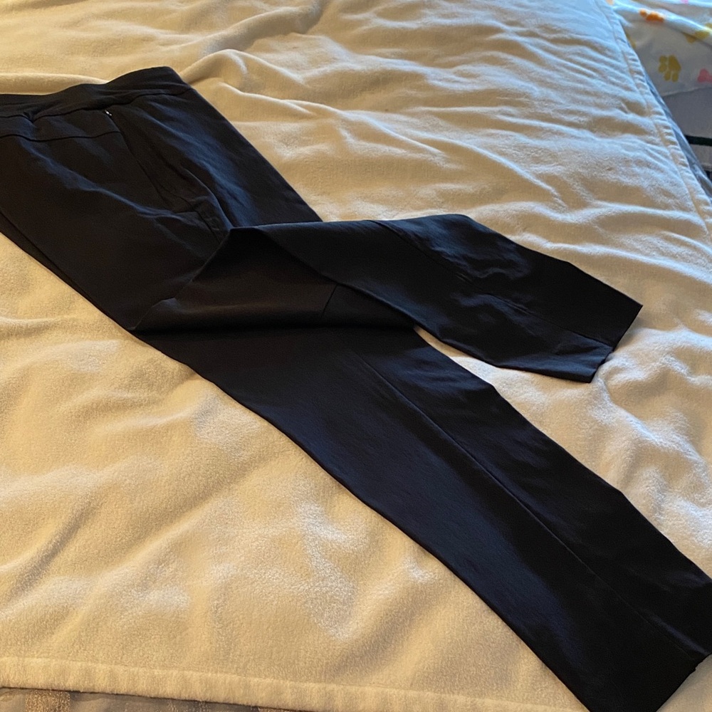 Chico's Elegant Black Straight Leg Pants